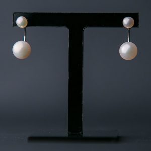 Double Pearl Earrings