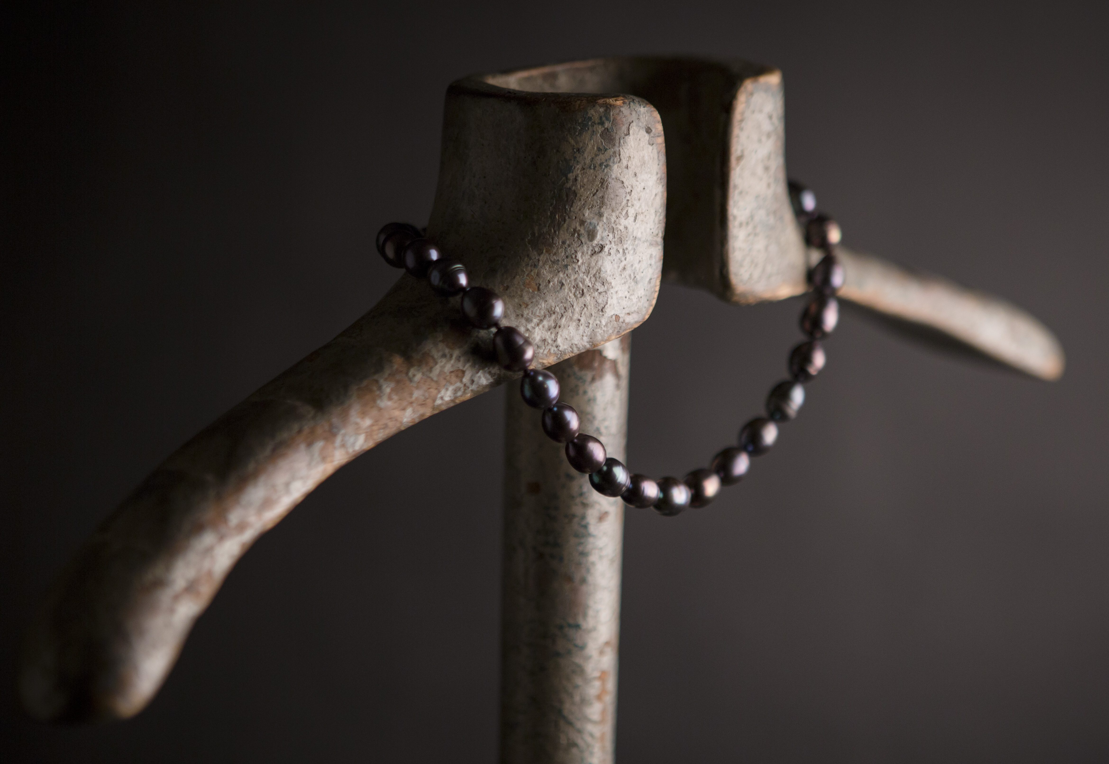 peacock baroque pearl necklace - Image 3