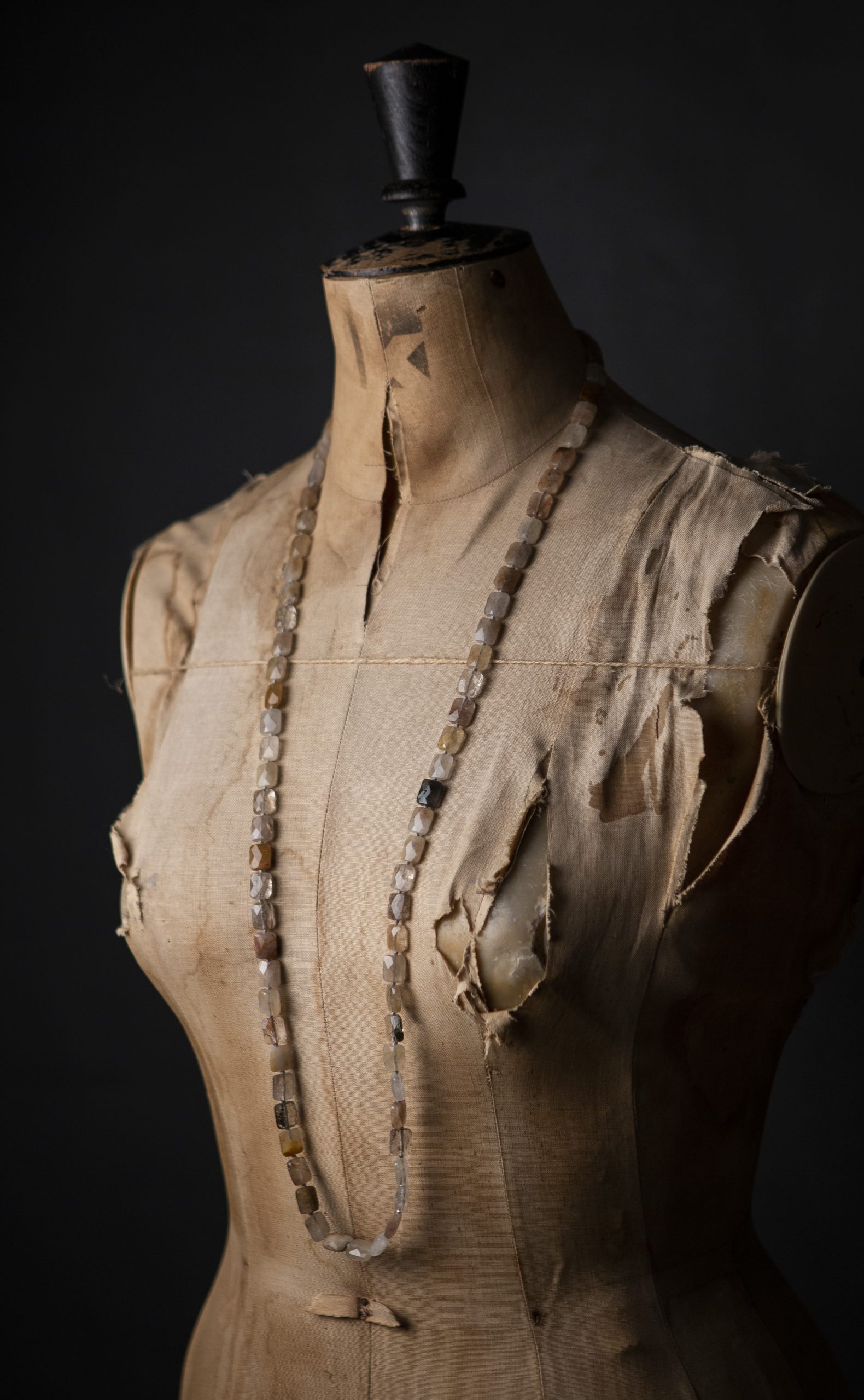 rutilated quartz faceted Flapper, rectangle - Image 4