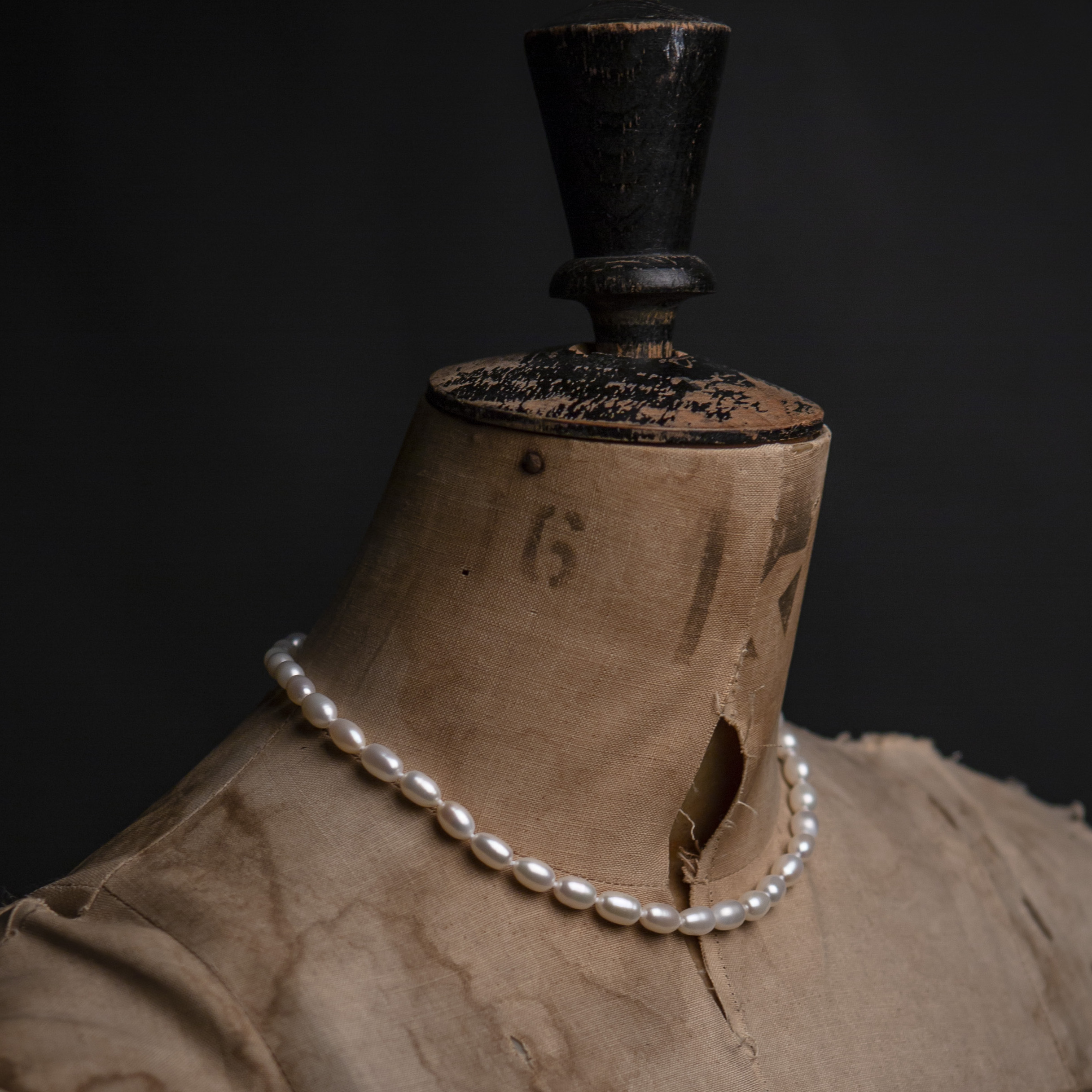 pearl necklace, small 7mm - Image 4